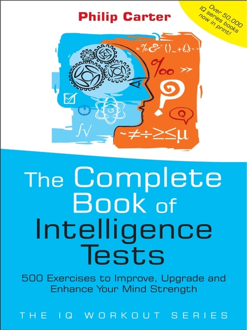 Title details for The Complete Book of Intelligence Tests by Philip Carter - Available